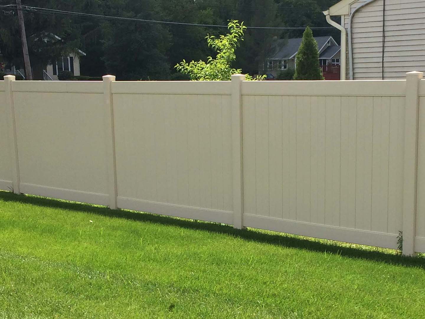 Photo of a Folsom New Jersey Vinyl Fence