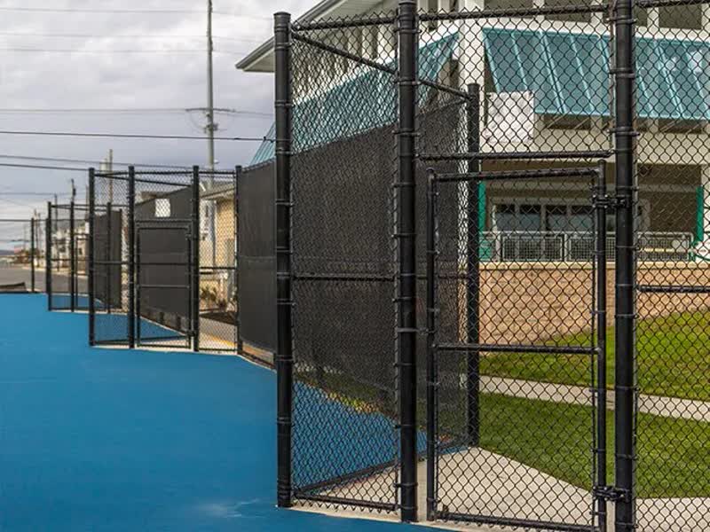 recreational-fencing fence project in the South Jersey area
