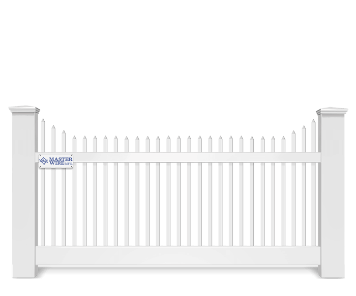 Scalloped Narrow Picketfence installation company in South Jersey