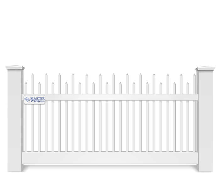 Staggered Narrow Picket fence installation company in South Jersey