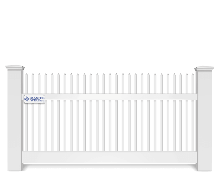 Straight Narrow Picket fence installation company in South Jersey