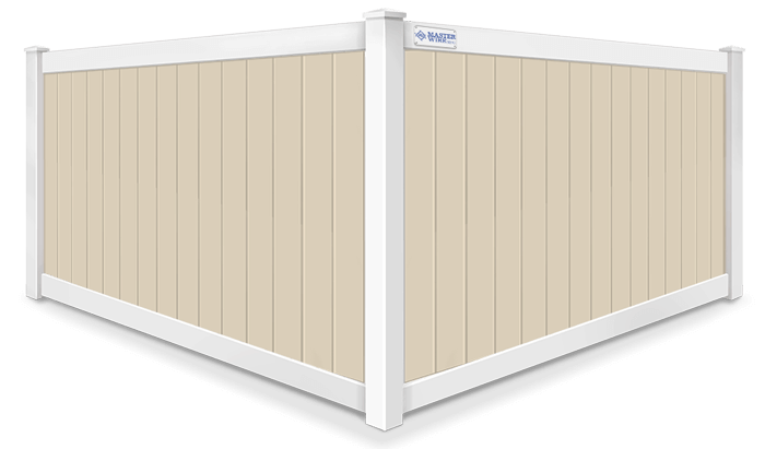 2 tone vinyl fence company in South Jersey