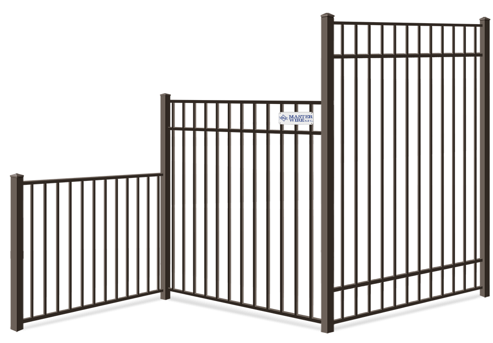 Aluminum fence height options South Jersey