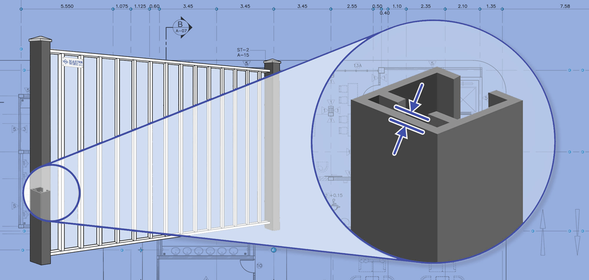 South Jersey Aluminum fence Posts installation company