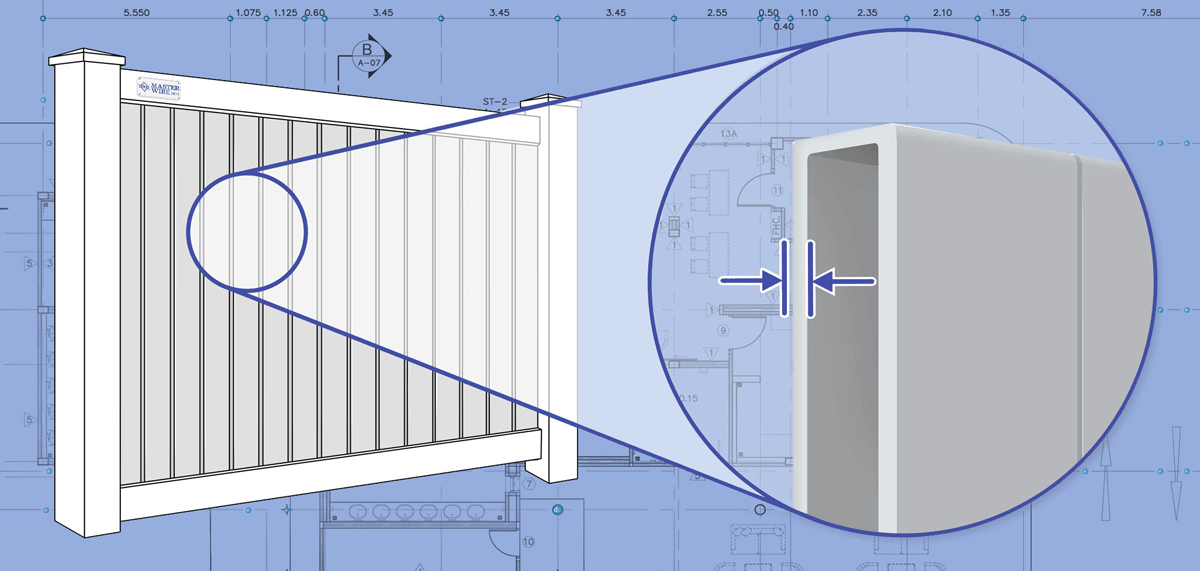 South Jersey Vinyl fence Pickets installation company