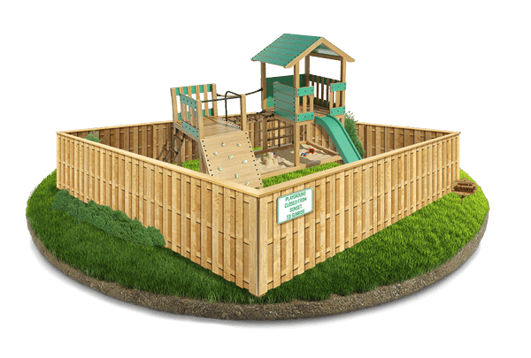 Commercial Wood fence contractor in the South Jersey area.