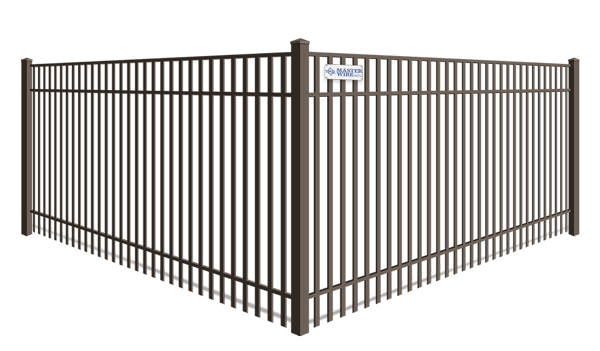 Double Picket aluminum fence company in South Jersey