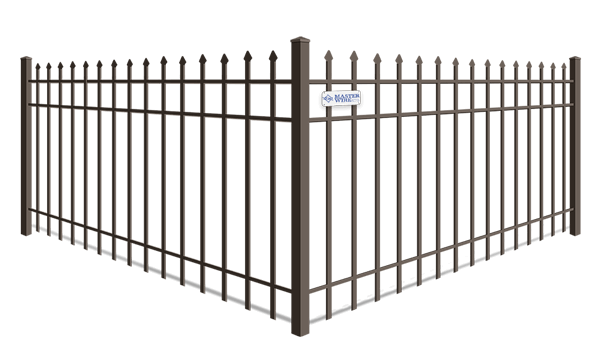Pressed Point wrought iron fence company in South Jersey