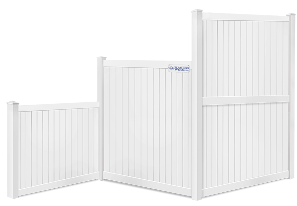 Vinyl fence height options South Jersey
