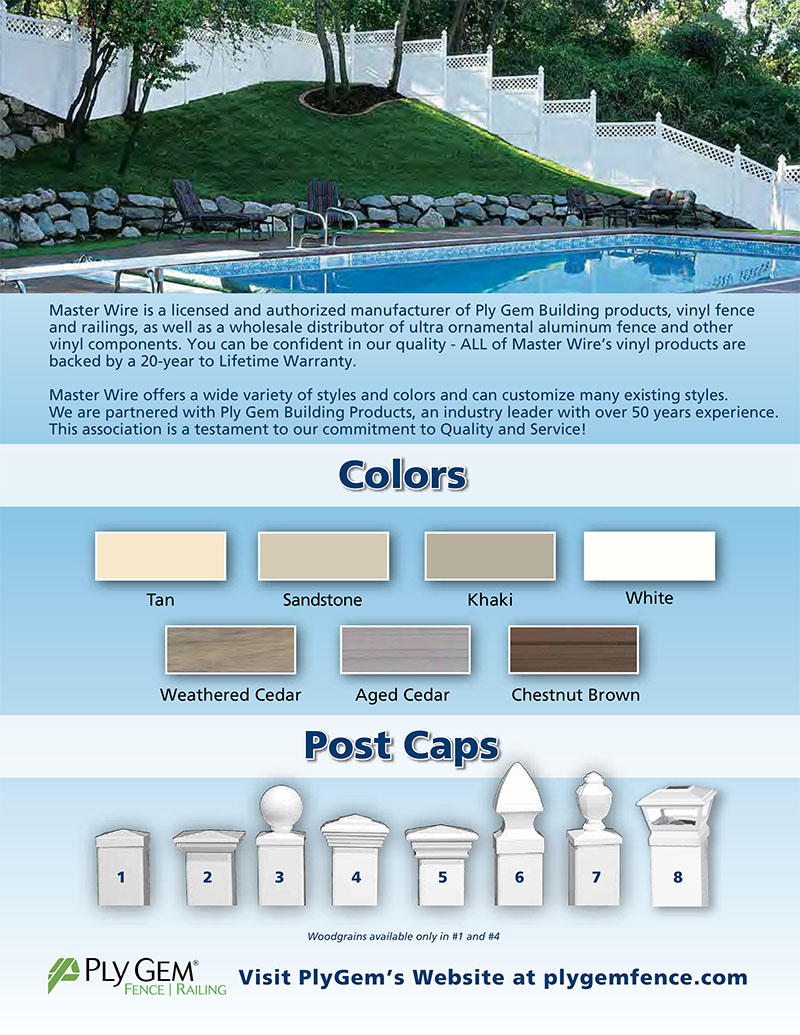 Page 3 Fence company brochure