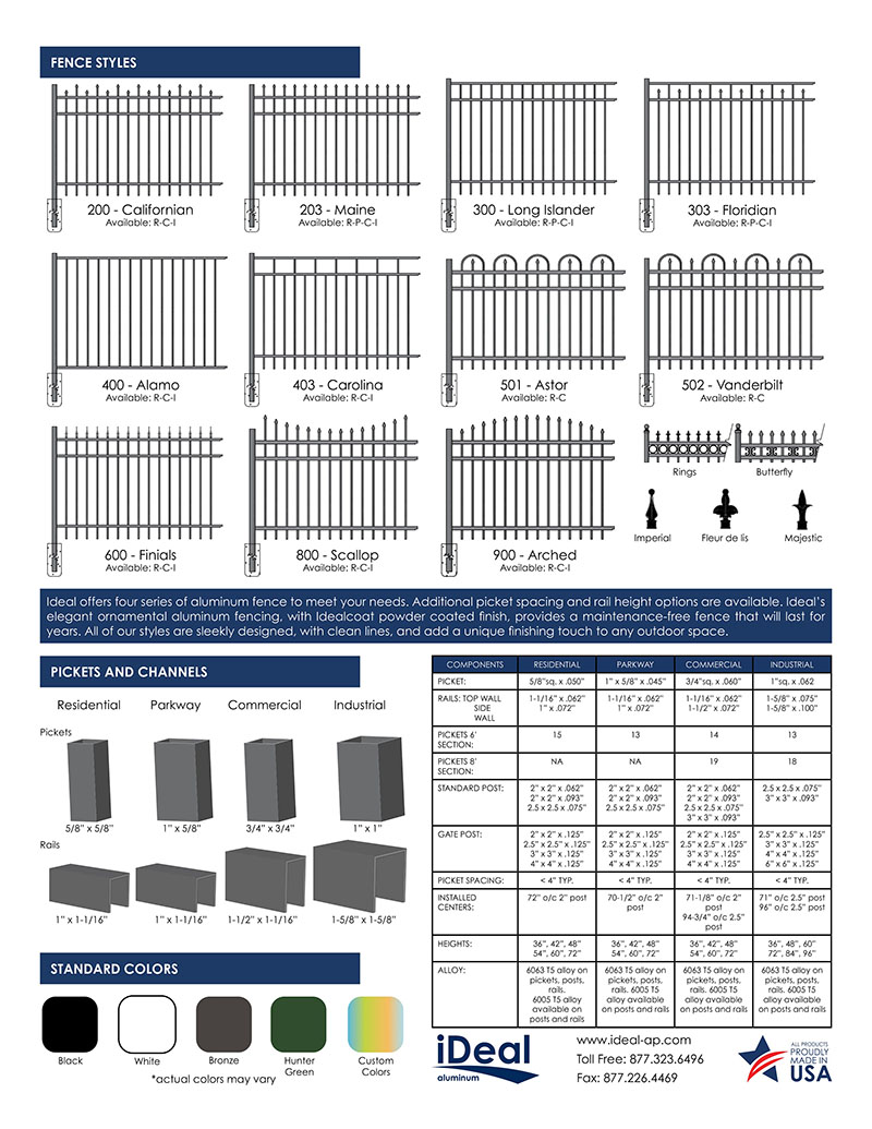 Page 8 Fence company brochure