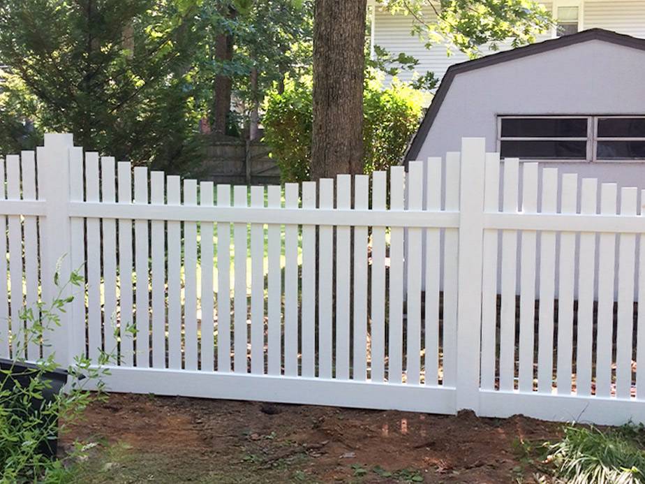 Decorative Fence Example in hammonton New Jersey