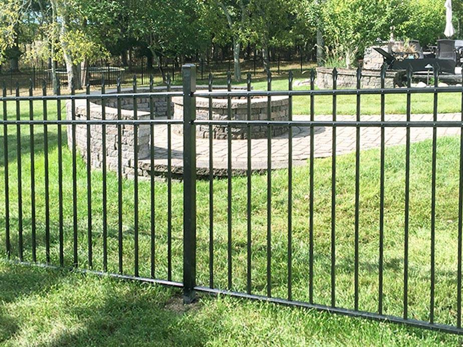 Security Fence Example in hammonton New Jersey