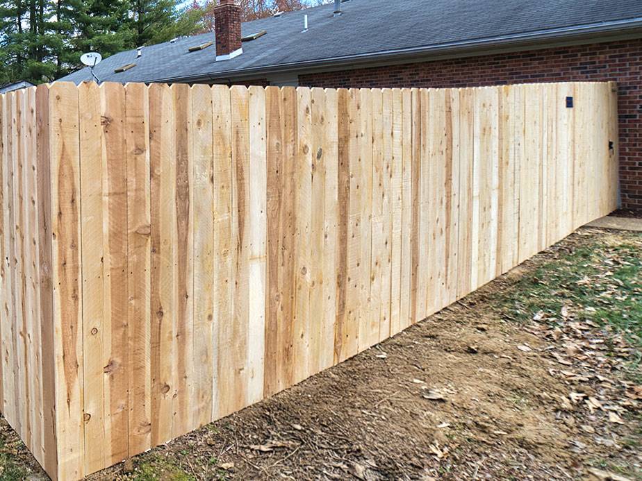 Mays Landing New Jersey wood privacy fencing